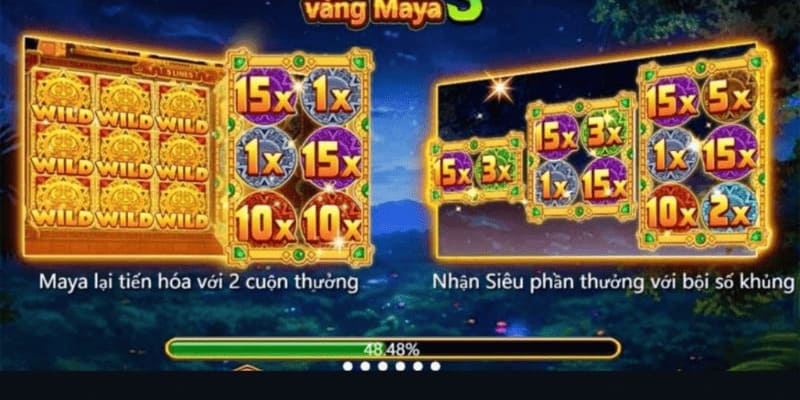 Thành phố vàng Maya là game nổ hũ trả thưởng lớn